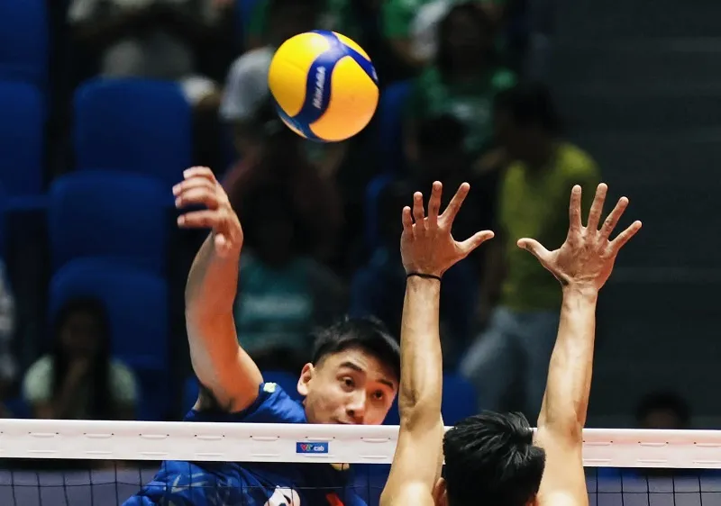 Tay đập Phạm Văn Hiệp đang quyết tâm giành suất tham dự SEA Games 33-2025. Ảnh: SAVA