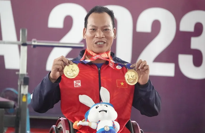 Thể thao người khuyết tật Việt Nam sẽ làm Lễ xuất quân tham dự ASEAN Para Games 2025 vào ngày 16-12. Ảnh: NAM TRUNG