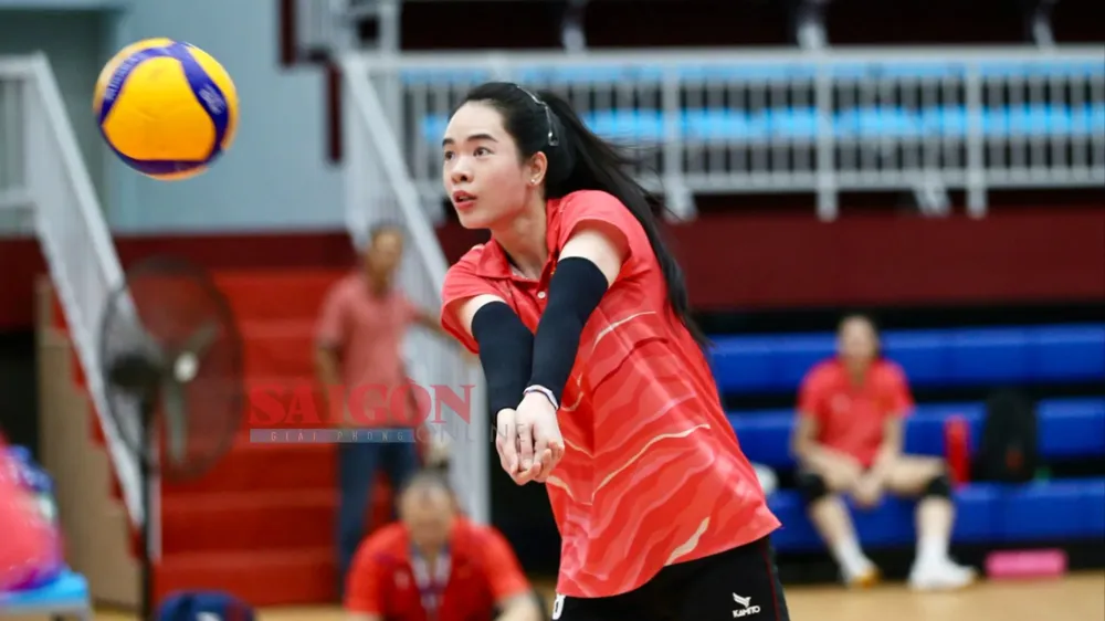 Lê Thanh Thúy được lựa chọn là VĐV cầm cờ cho Đoàn thể thao Việt Nam tại SEA Games 33-2025. Ảnh: DŨNG PHƯƠNG