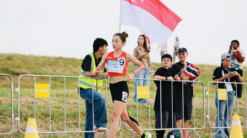 Bùi Thị Thu Hà đã có HCĐ tại SEA Games 33-2025. Ảnh: DŨNG PHƯƠNG
