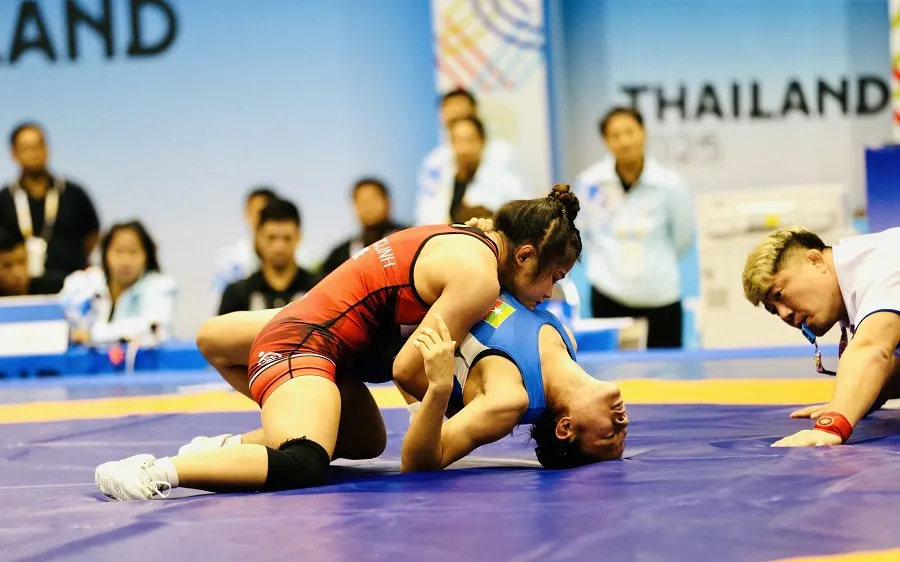 Đội tuyển vật Việt Nam sẽ hướng tới giành thêm thành tích trong ngày 19-12. Ảnh: DP