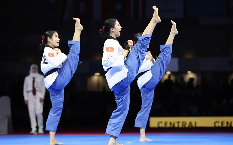 Taekwondo là môn từng mang về tấm huy chương Olympic đầu tiên cho thể thao Việt Nam vào năm 2000. Ảnh: DŨNG PHƯƠNG