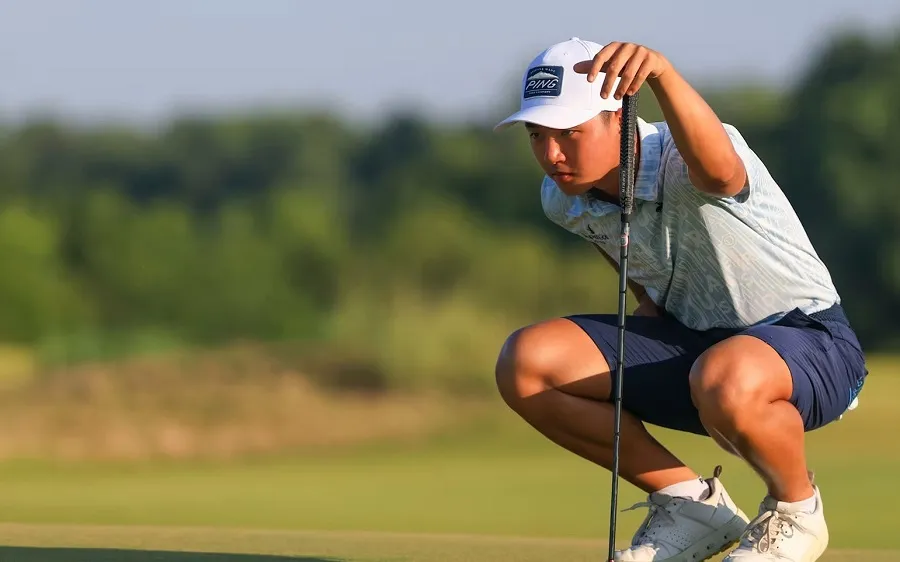 Nguyễn Anh Minh vẫn đang là golf thủ Việt Nam có thứ hạng tốt nhất trên bảng xếp hạng nghiệp dư nam thế giới. Ảnh: USGOLF