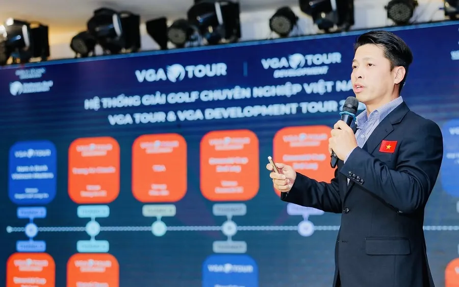 Bộ phận chuyên môn của VGA công bố hệ thống giải sẽ tổ chức trong năm 2026. Ảnh: VGA