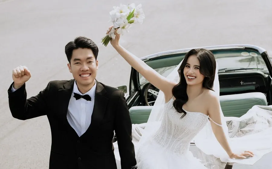 Lê Đức Phát và Đỗ Thị Ánh Nguyệt sẽ tổ chức hôn lễ vào ngày 24-1. Ảnh: ÁNH NGUYỆT