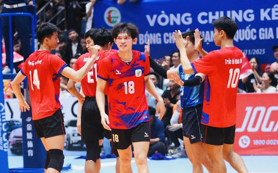 Đội bóng chuyền nam TPHCM sẽ tập trung chuẩn bị để hướng tới tham dự giải vô địch quốc gia 2026 và Đại hội thể thao toàn quốc X-2026. Ảnh: PHƯƠNG THẢO