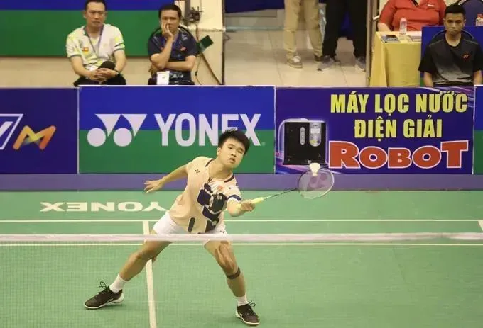 Tay vợt Nguyễn Hải Đăng của cầu lông TPHCM. Ảnh: DŨNG PHƯƠNG