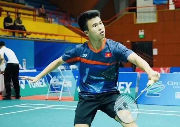 Tay vợt Nguyễn Hải Đăng không có được kết quả tốt nhất tại giải Vietnam International Challenge 2026. Ảnh: VBF