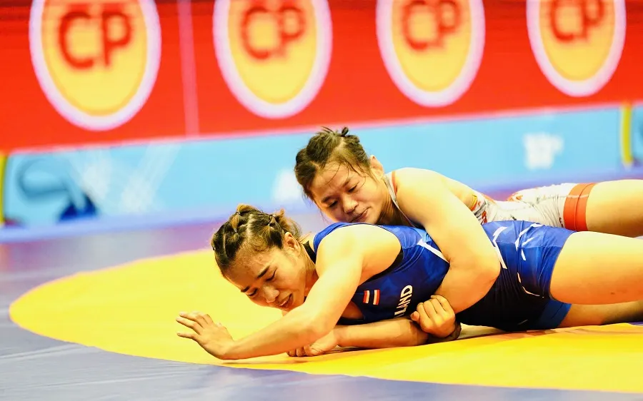VĐV đội tuyển vật tự do nữ Việt Nam sẽ tham dự giải châu Á 2026. Ảnh: DŨNG PHƯƠNG