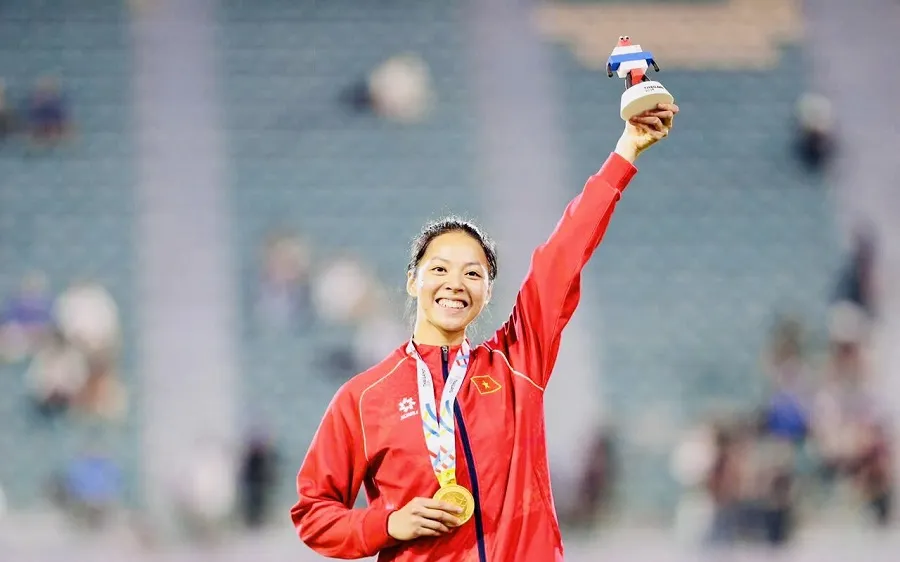 Vũ Thị Kim Anh là VĐV được trao suất tham dự Đại hội thể thao bãi biển châu Á 2026. Ảnh: DŨNG PHƯƠNG