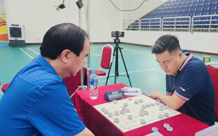 Kỳ thủ Lại Lý Huynh đã thi đấu ván 7 trước kỳ thủ Nguyễn Thành Bảo nhưng sau đó thua trận ở tứ kết. Ảnh: VXF