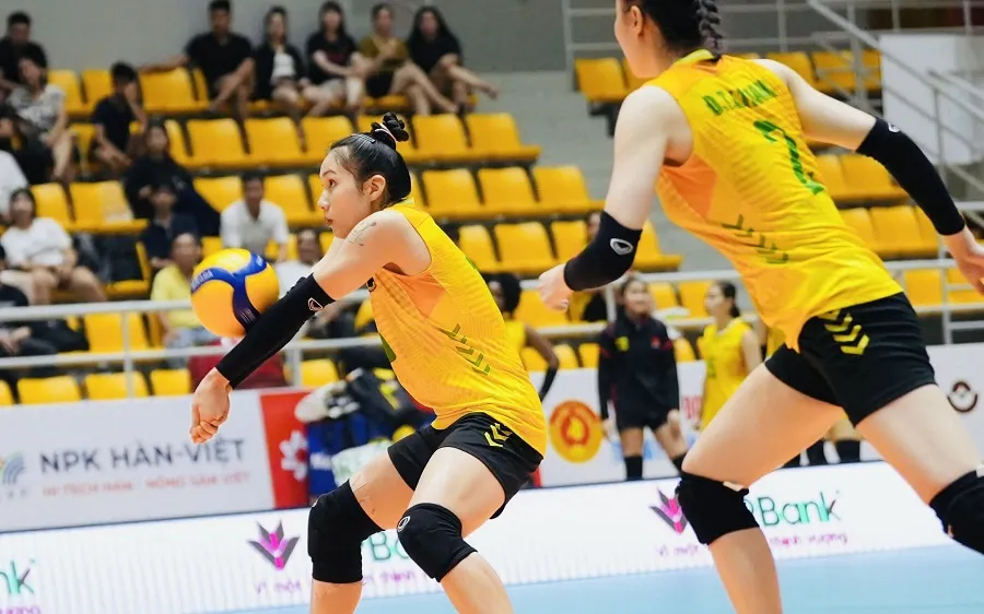 Đội VTV Bình Điền Long An bất ngờ thua trận tại vòng 1 giải quốc gia 2026. Ảnh: VFV