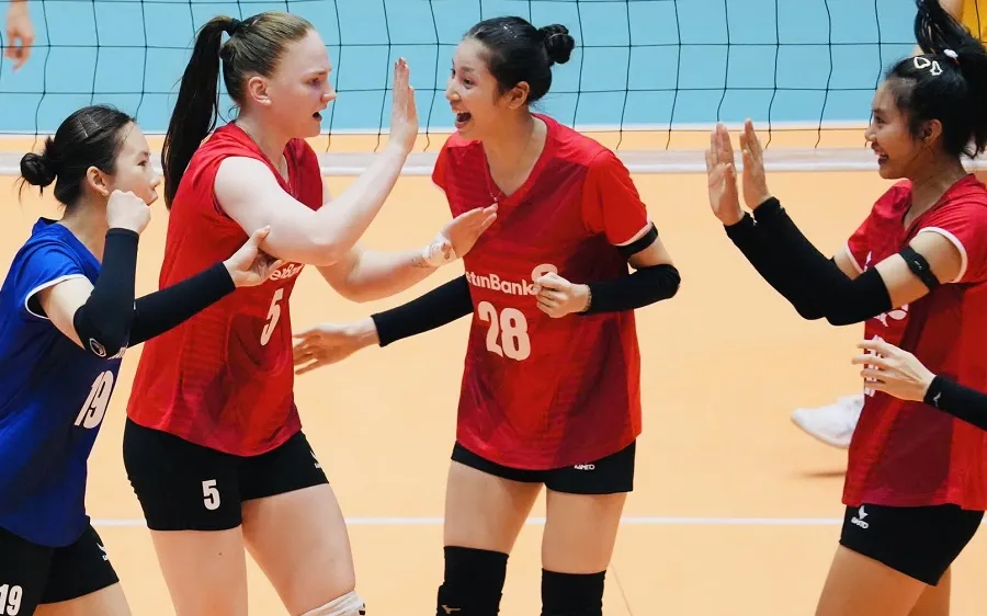 Đội Ngân hàng Công Thương sẽ có trận đấu quan trọng trong ngày 15-4. Ảnh: VFV