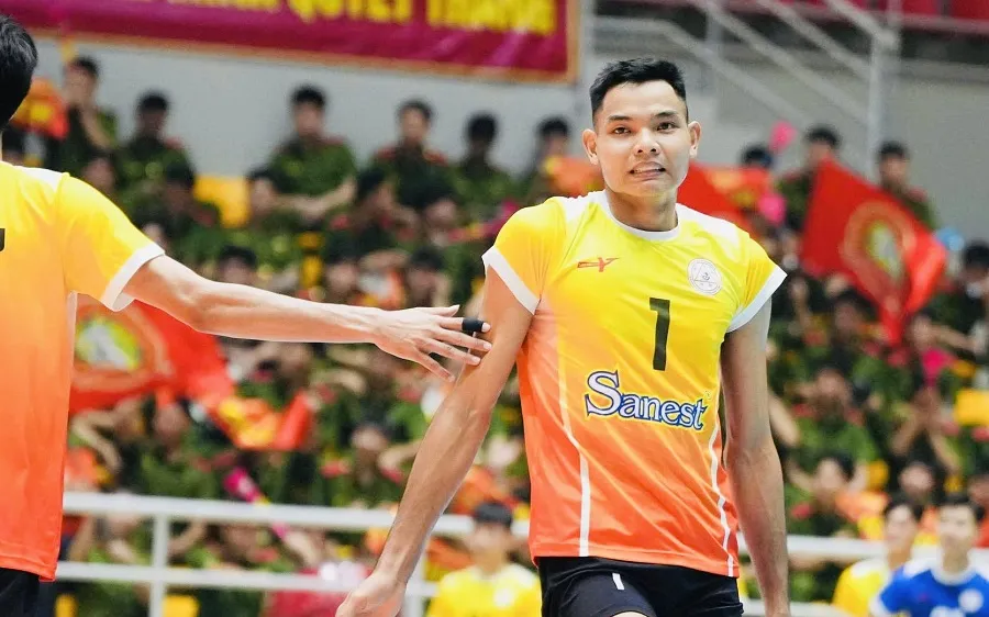 Đội nam Sanest Khánh Hòa đang có kết quả chưa thành công tại vòng 1 giải năm nay. Ảnh: VFV