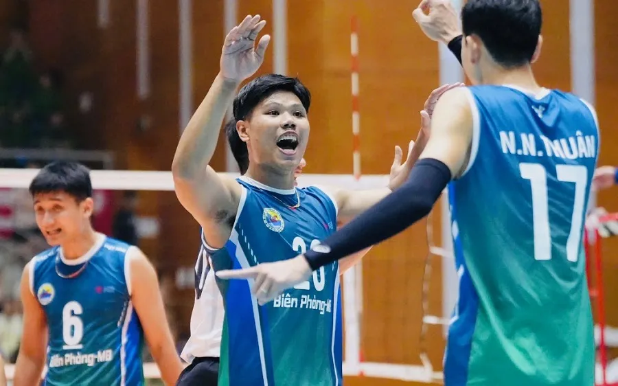 Đội nam Biên Phòng MB dự kiến tăng cường thêm ngoại binh tham dự Cúp Hùng Vương 2026 dù đã có tay đập Jakkrit Thanomnoi (Thái Lan). Ảnh: VFV