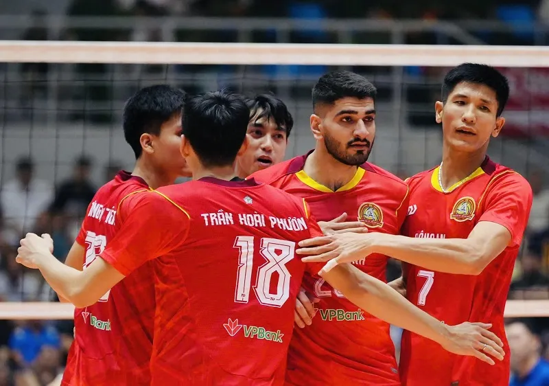 Đội nam Công an TPHCM tiếp tục tìm cơ hội chinh phục Cúp Hùng Vương 2026. Ảnh: VFV