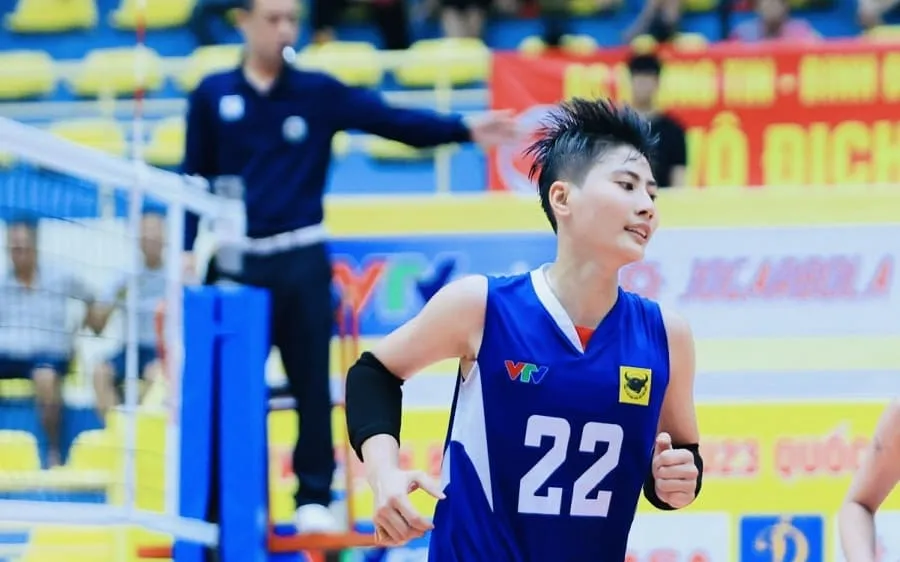 Cầu thủ chuyền hai Ngọc Trâm sẽ được nhiều cơ hội ra sân tại Cúp VTV9-Bình Điền 2026 sắp tới. Ảnh: DŨNG PHƯƠNG