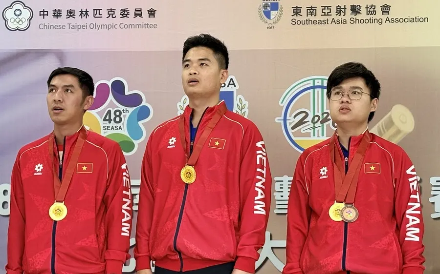Xạ thủ Việt Nam đã có kết quả tốt tại giải vô địch Đông Nam Á 2026. Ảnh: CAO SƠN