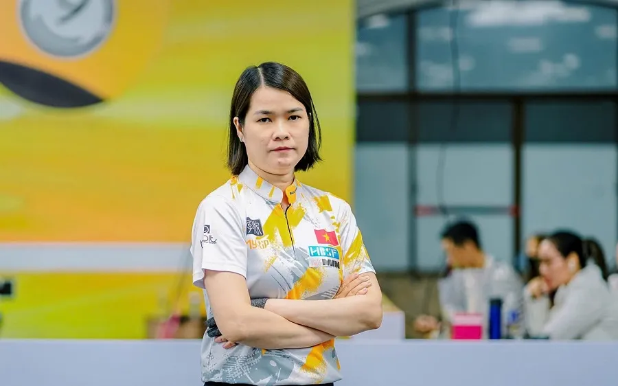 Cơ thủ Bùi Xuân Vàng của đội TPHCM. Ảnh: HBSF