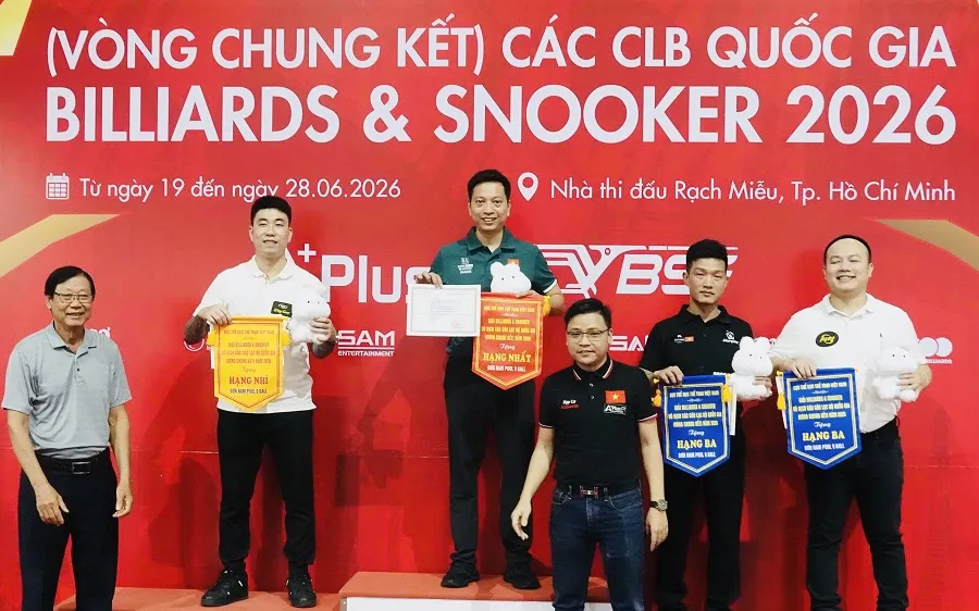 Cơ thủ Dương Quốc Hoàng đã có tấm HCV tại vòng chung kết của giải đấu. Ảnh: Đ.T.A