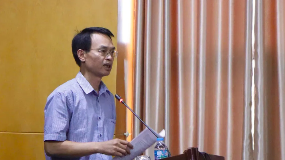 Tân tổng thư ký Liên đoàn cờ Việt Nam Nguyễn Hồng Dương. Ảnh: VIETNAMCHESS