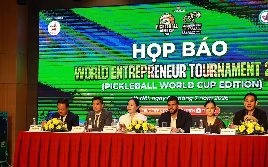 Các nội dung của giải World Entrepreneur Tournament 2026 đã được công bố. Ảnh: PHẠM HOÀNG