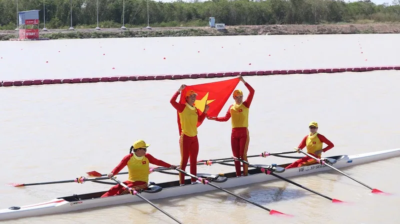 Môn rowing vắng mặt tại SEA Games 34-2027 ở Malaysia là điều đáng tiếc. Ảnh: DŨNG PHƯƠNG