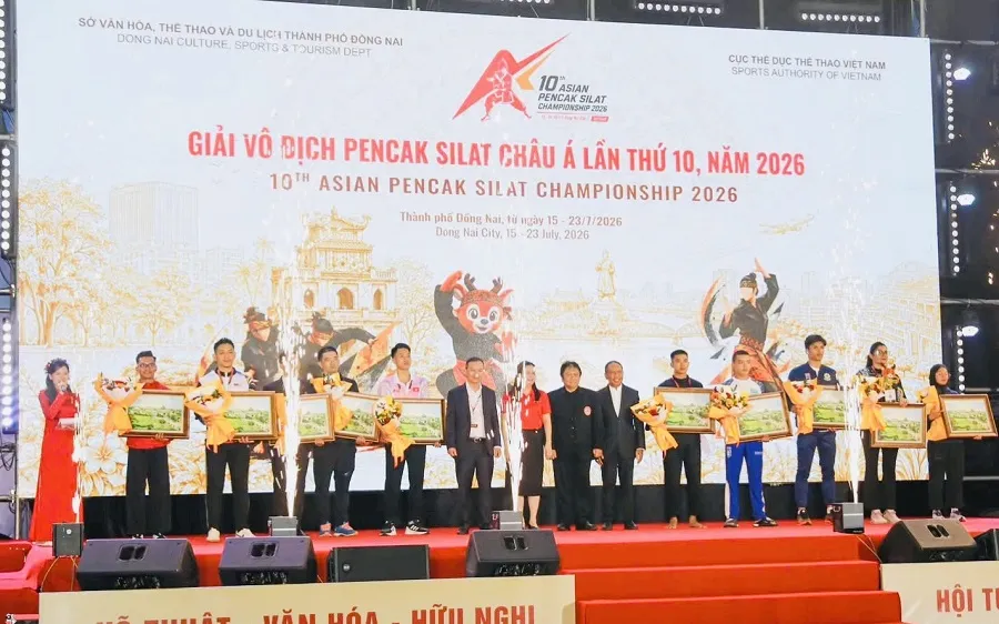 Giải pencak silat châu Á 2026 hứa hẹn sẽ mang tới nhiều trận đấu so tài hấp dẫn. Ảnh: MINH MINH