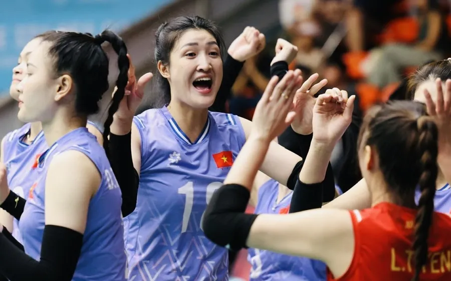 Phụ công Lưu Thị Huệ bất ngờ được suất tham dự chặng thứ nhất giải SEA V.Cup 2026 để thay Phương Quỳnh. Ảnh: DŨNG PHƯƠNG