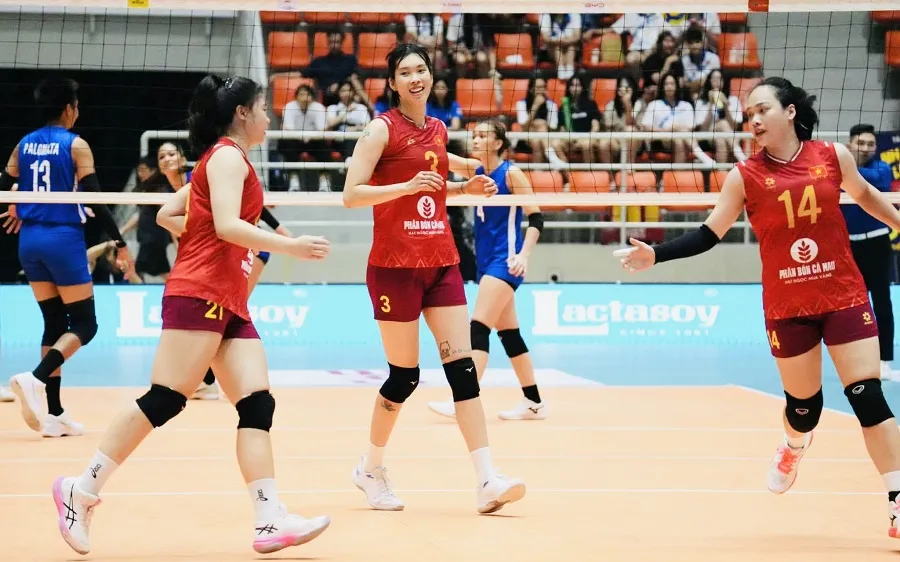 Đội tuyển bóng chuyền nữ Việt Nam sẽ tiếp tục thi đấu trận thứ 2 trước Indonesia. Ảnh: VFV