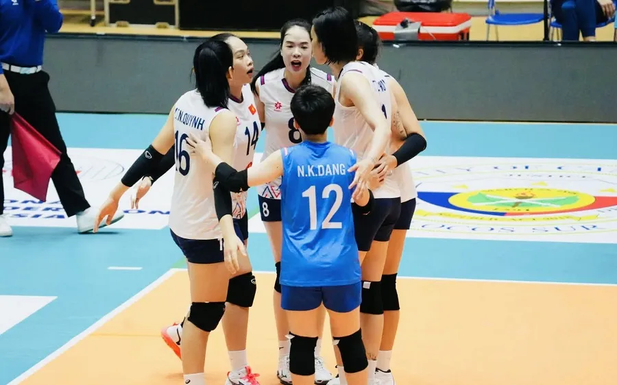 Đội tuyển bóng chuyền nữ Việt Nam chắc chắn sẽ tập trung để làm lại kết quả tốt hơn trong chặng 2 giải SEA V.Cup 2026. Ảnh: VFV