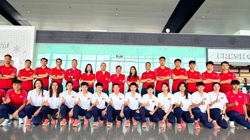 Đội tuyển cầu mây Việt Nam tham dự giải vô địch thế giới 2026. Ảnh: THÁI XUÂN