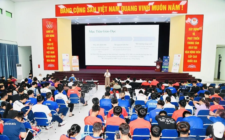 Trung tâm phòng, chống doping Việt Nam thực hiện đầy đủ các công tác về giáo dục, phổ cập và lấy mẫu kiểm tra doping theo các quy định. Ảnh: VADA