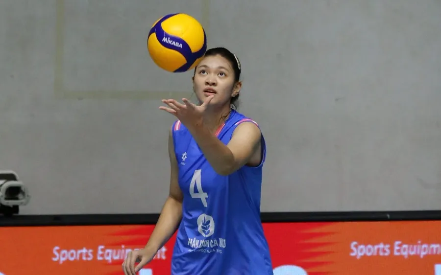 Trịnh Huỳnh Bảo Ngọc đã kết thúc tập huấn đội tuyển bóng chuyền nữ Việt Nam. Ảnh: AVC