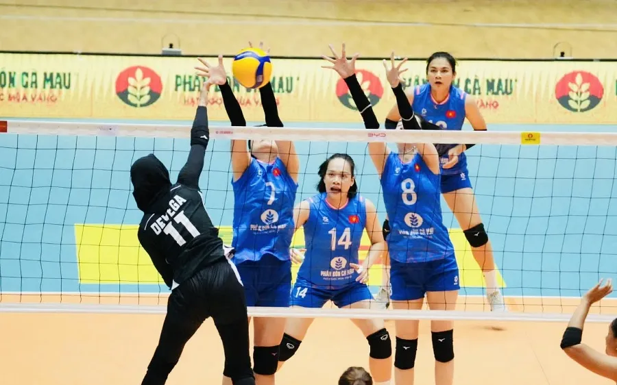 Đội tuyển bóng chuyền nữ Việt Nam sẽ tiếp tục thi đấu chặng 2 giải SEA V.Cup 2026 trong tuần này. Ảnh: VFV