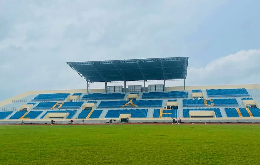 Sân vận động Bạc Liêu sẽ là nơi thi đấu giải vô địch U20, U23 quốc gia 2026. Ảnh: VŨ VĂN