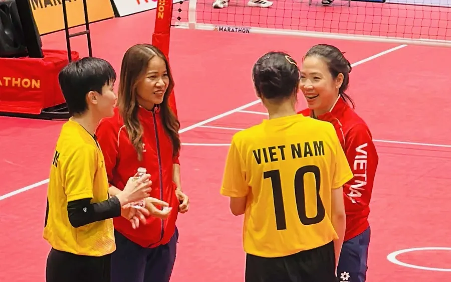 Các cầu thủ nữ của Việt Nam đã có kết quả vô địch nội dung nữ tại giải thế giới năm nay. Ảnh: THÁI XUÂN