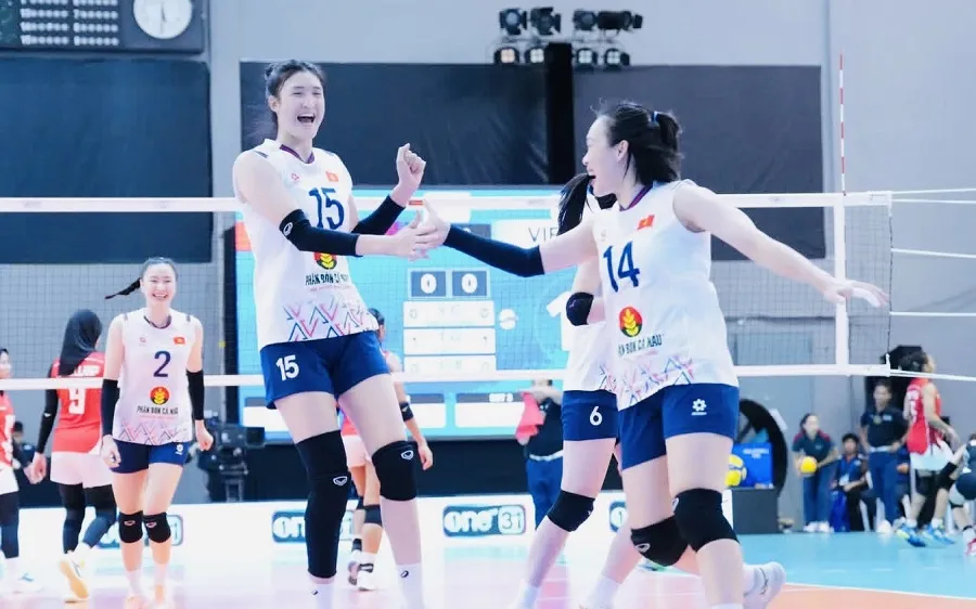Đội tuyển bóng chuyền nữ Việt Nam tiếp tục thi đấu lượt trận thứ 2 giải SEA V.Cup 2026 tại Thái Lan vào ngày 8-8. Ảnh: SAVA