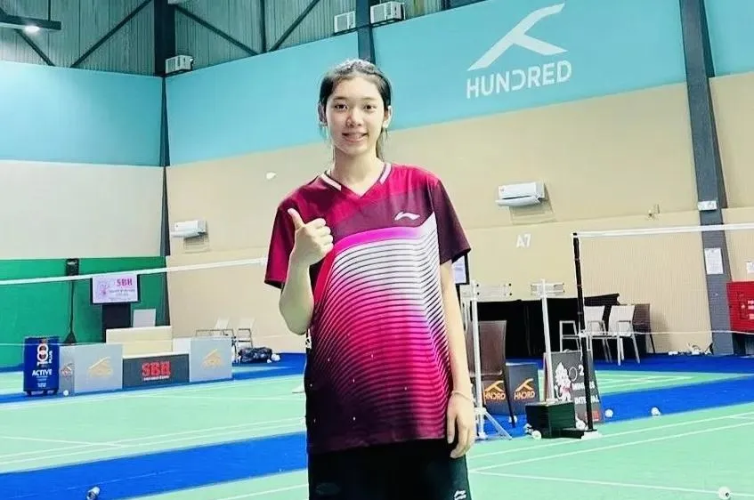 Tay vợt Nguyễn Thị Thu Huyền được đăng ký dự Olympic trẻ 2026 tại Senegal. Ảnh: VBF