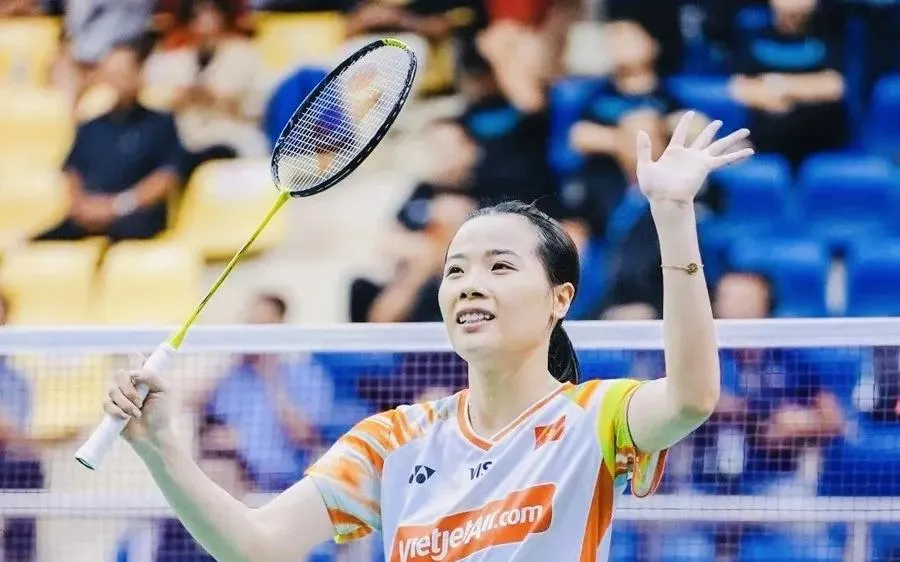 Tay vợt Nguyễn Thùy Linh sẽ gặp hạt giống số 2 ngay trong vòng đầu nội dung đơn nữ. Ảnh: VBF