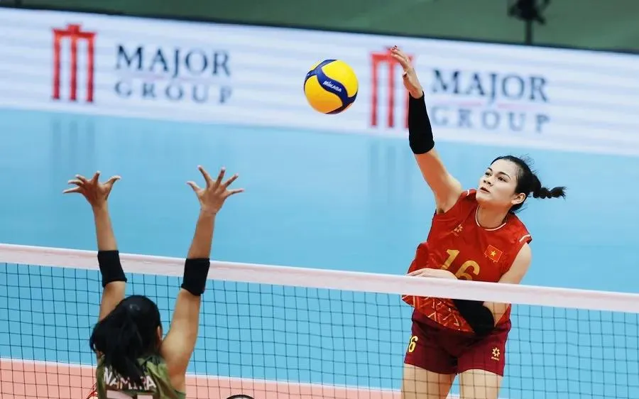 Chủ công Vi Thị Như Quỳnh. Ảnh: DŨNG PHƯƠNG