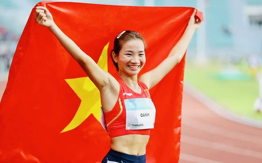 Tuyển thủ Nguyễn Thị Oanh sẽ dự ASIAD 20 tại Nhật Bản. Ảnh: DŨNG PHƯƠNG