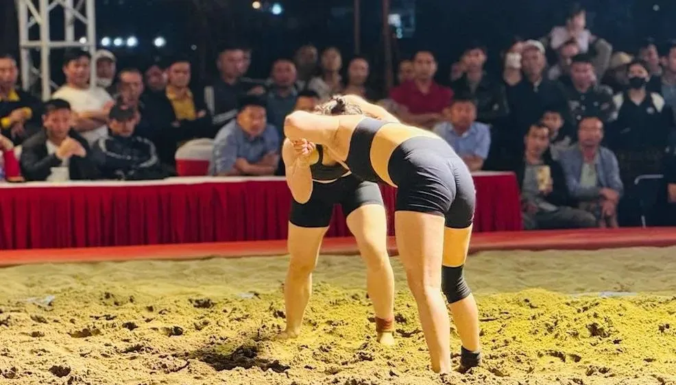 VĐV vật bãi biển Việt Nam đặt mục tiêu có kết quả tốt nhất tại giải bãi biển trẻ thế giới 2026. Ảnh: MỸ TRANG