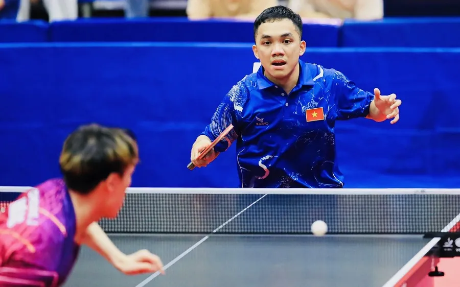 Đinh Anh Hoàng đang thi đấu tại Thái Lan để tìm kết quả tốt nhất. Ảnh: DŨNG PHƯƠNG