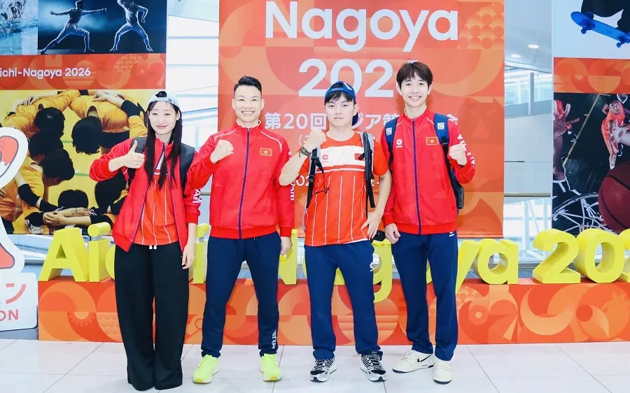 Võ sĩ wushu Việt Nam đang tự tin bước vào thi đấu ASIAD 20. Ảnh: LƯỢNG LƯỢNG
