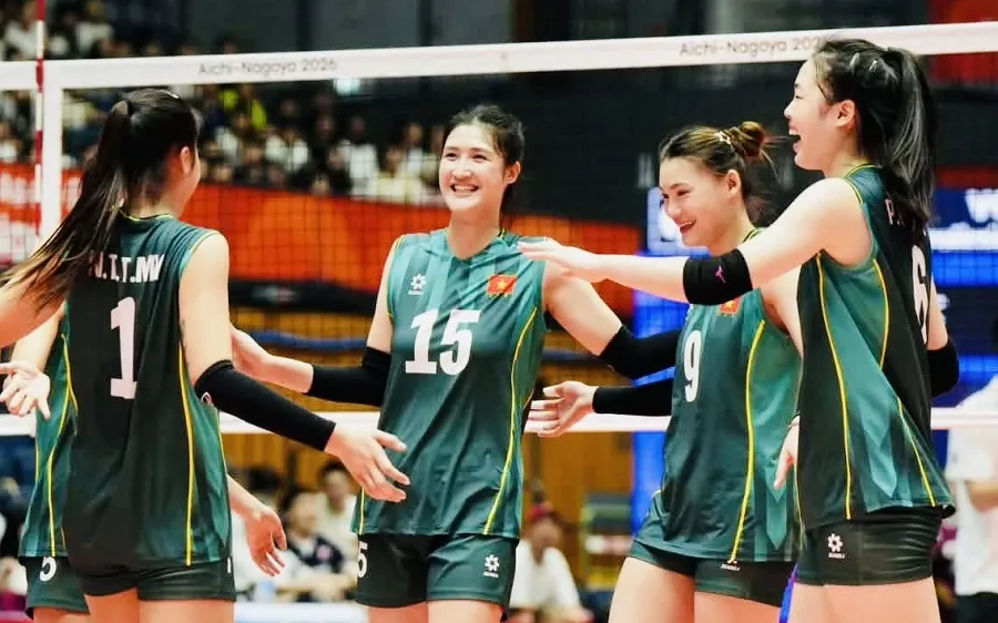 Đội tuyển bóng chuyền nữ Việt Nam không có kết quả tốt trước Indonesia. Ảnh: VFV