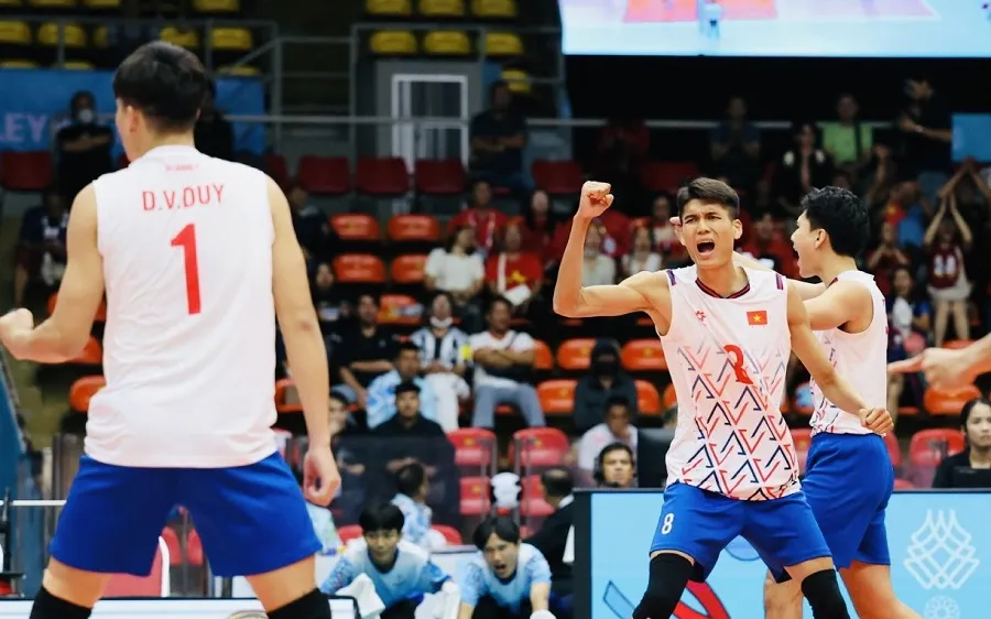 Đội tuyển bóng chuyền nam Việt Nam tập trung thi đấu tại ASIAD 20 sắp tới. Ảnh: DŨNG PHƯƠNG