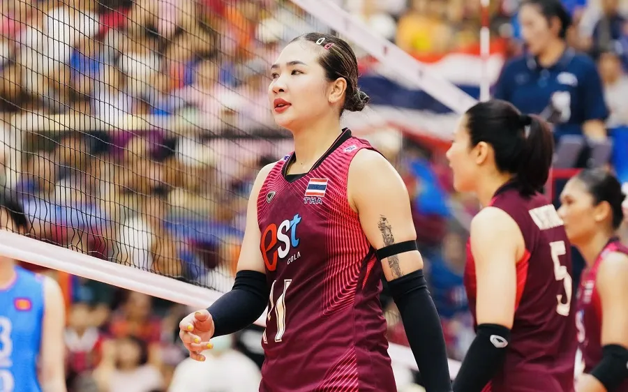Chủ công Sasipaporn dự kiến sẽ dự vòng 2 Giải vô địch quốc gia các câu lạc bộ 2026 tại Việt Nam. Ảnh: SAVA