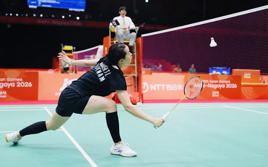 Nguyễn Thùy Linh đã dừng bước tại ASIAD 20. Ảnh: HẢI AN