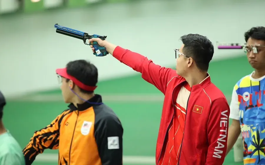 Phạm Quang Huy không có được tấm huy chương tại ASIAD 20. Ảnh: DŨNG PHƯƠNG